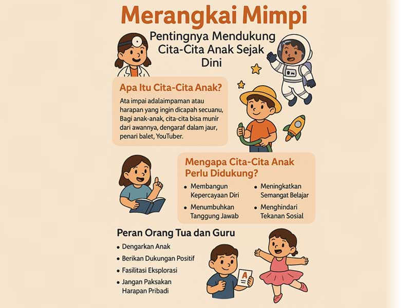 Merangkai Mimpi Pentingnya Mendukung Cita-Cita Anak Sejak Dini