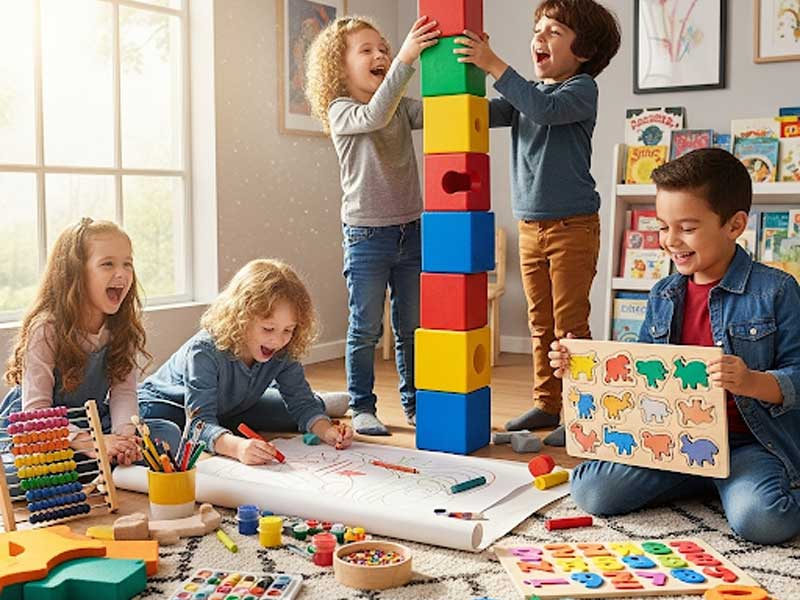 Belajar Sambil Bermain untuk Tumbuhkan Kecerdasan Anak