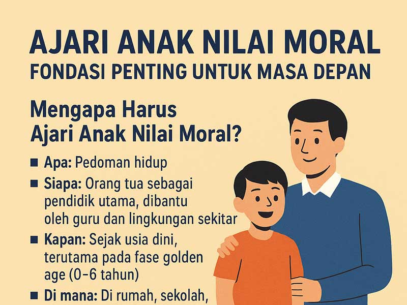 Ajari Anak Nilai Moral: Fondasi Penting untuk Masa Depan