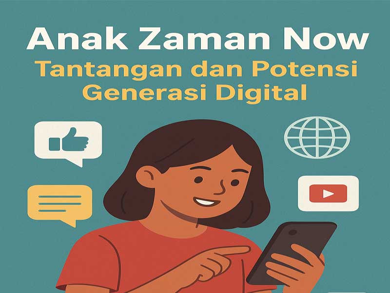 Anak Zaman Now: Tantangan dan Potensi Generasi Digital