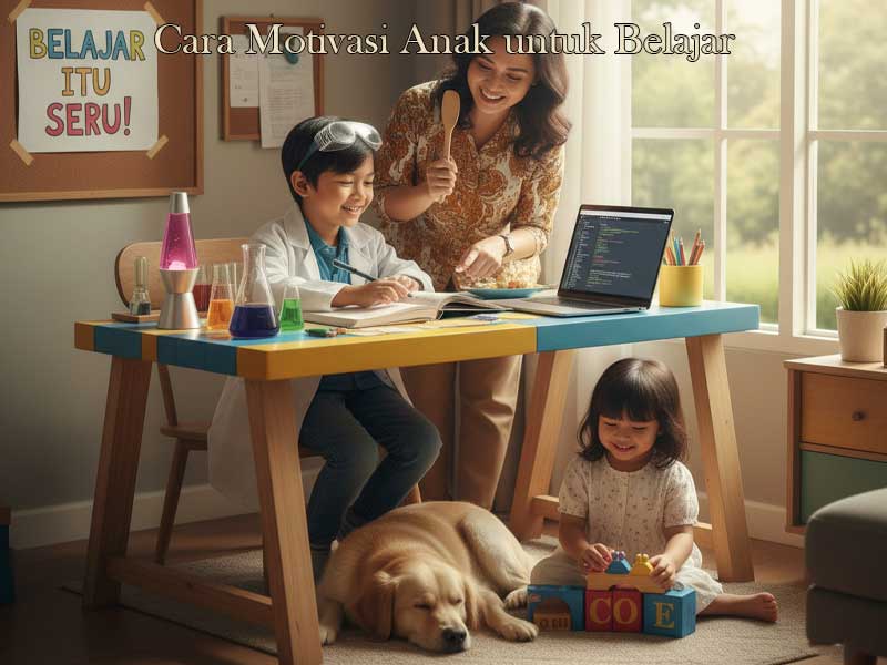 Cara Motivasi Anak untuk Belajar Kunci Sukses Pendidikan Anak