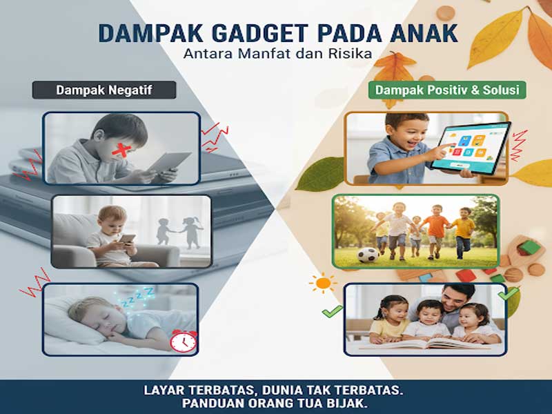 Dampak Gadget pada Anak: Antara Manfaat dan Risiko