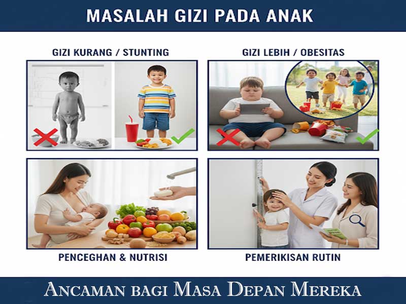 Masalah Gizi pada Anak: Ancaman bagi Masa Depan Mereka