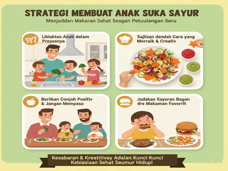 Membuat Anak Suka Sayur: Makanan Sehat untuk Masa Depan