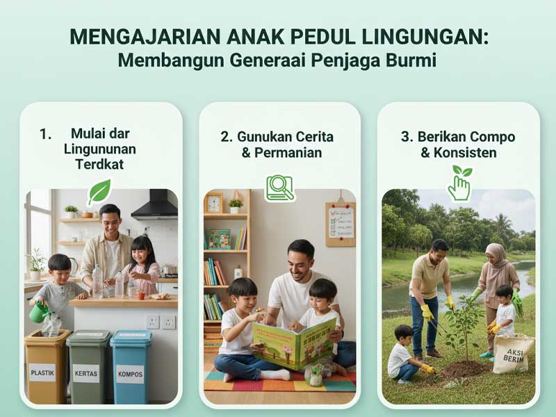 Mengajarkan Anak Peduli Lingkungan: Membangun Generasi