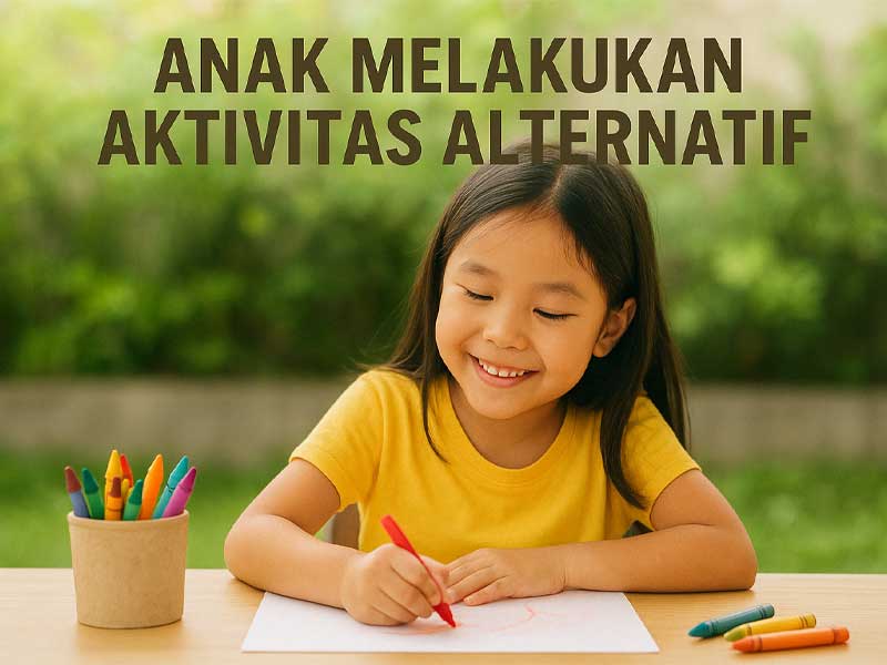 Anak Melakukan Aktivitas Alternatif: Cara Sehat Meningkatkan Kreativitas