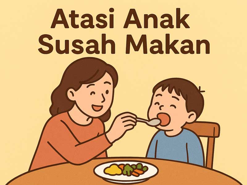 Atasi Anak Susah Makan: Strategi Jitu agar Si Kecil Lahap dan Tumbuh Sehat