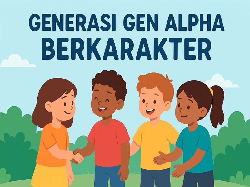 Generasi Gen Alpha Berkarakter: Membangun Masa Depan dengan Nilai, Etika, dan Empati