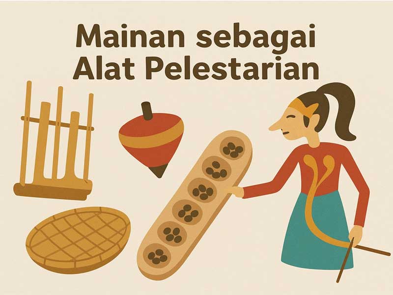 Mainan sebagai Alat Pelestarian: Menjaga Budaya dan Nilai Lewat Permainan Tradisional