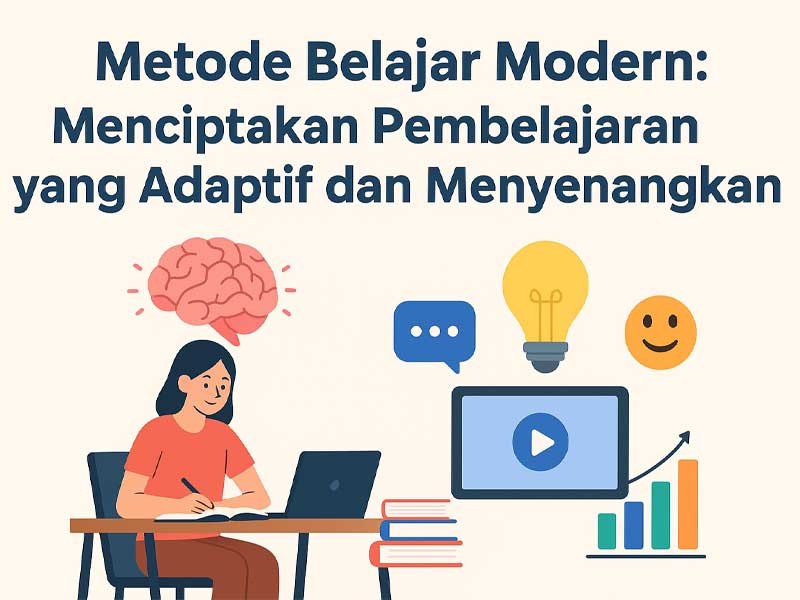Metode Belajar Modern: Menciptakan Pembelajaran yang Adaptif dan Menyenangkan