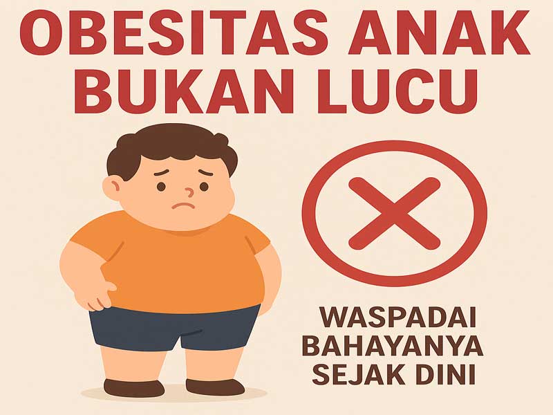 Obesitas Anak Bukan Lucu: Waspadai Bahayanya Sejak Dini