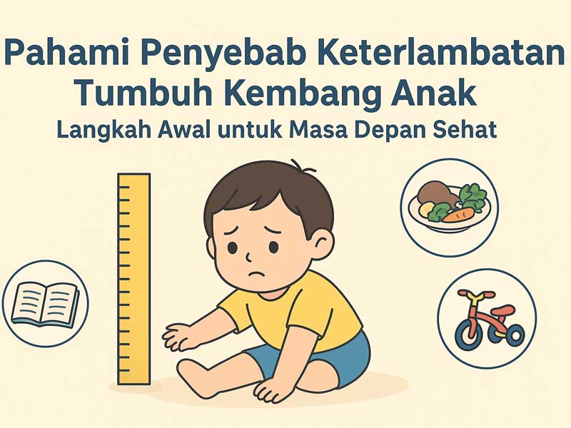Penyebab Terlambat Tumbuh Kembang: Kenali Faktor dan Cara Mengatasinya
