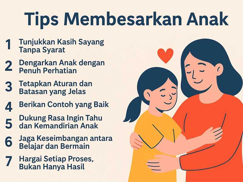 Tips Membesarkan Anak: Menjadi Orang Tua yang Bijak untuk Anak