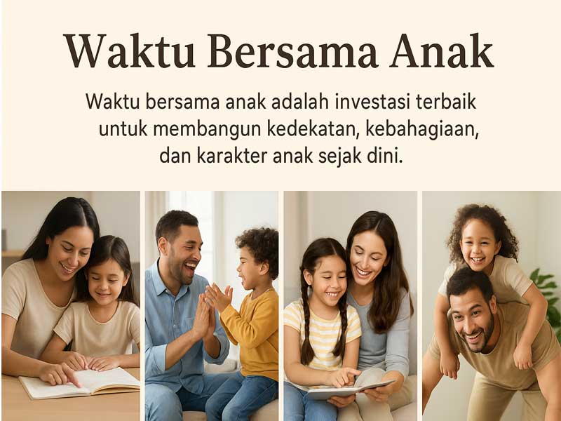 Waktu Bersama Anak: Investasi Berharga untuk Masa Depan Mereka