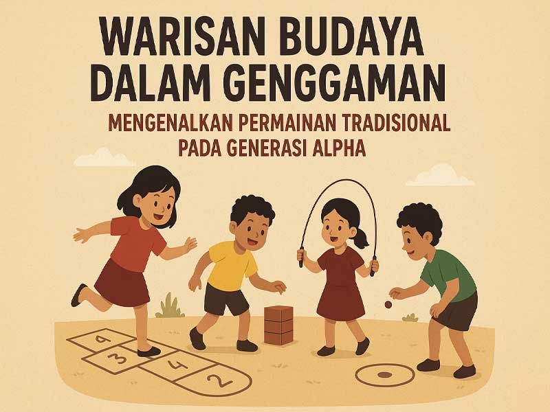 Warisan Budaya dalam Genggaman: Mengenalkan Permainan Tradisional pada Generasi Alpha